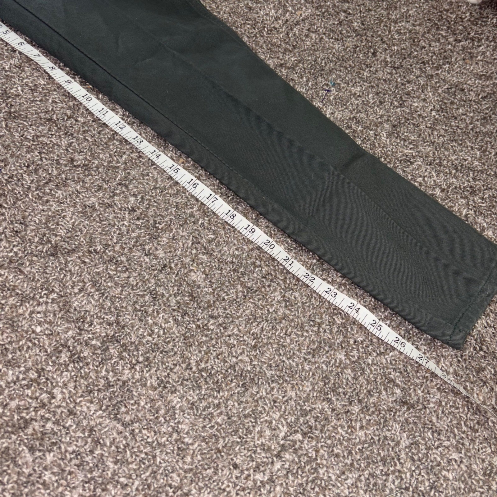 Vintage 90s Jordache High Waist Taper Jeans Green NWT DEADSTOCK fits 24″ 3/4 5/6
