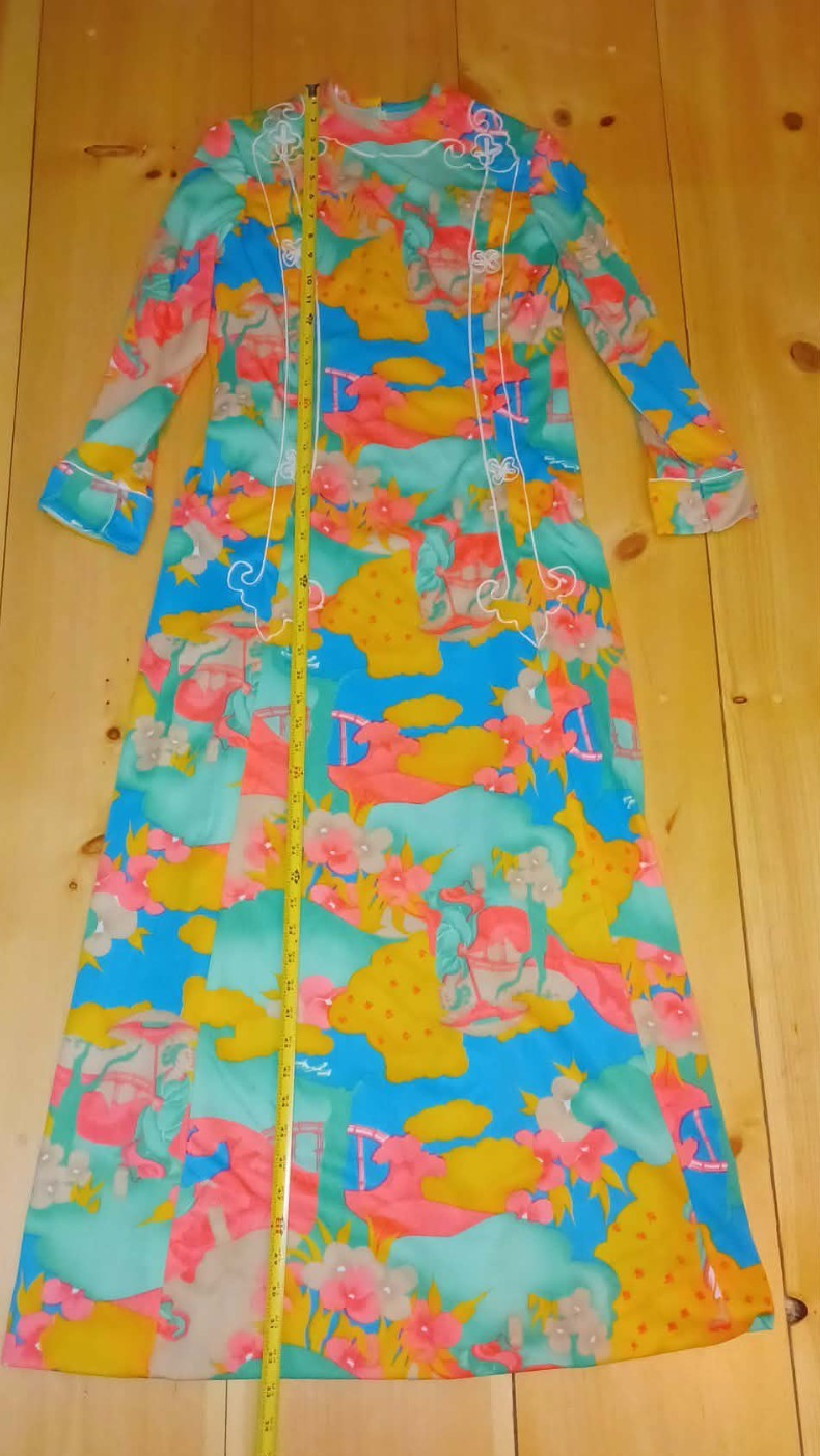 Very Rare Hard To Find Women’s Vintage Tina Leser Original Dress Small Med Read