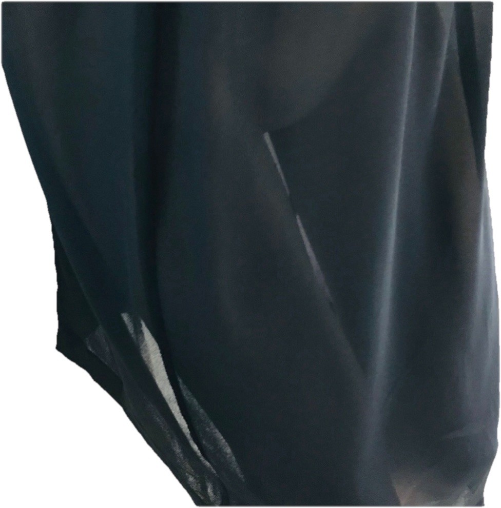 Vintage 40’s via the 70’s Peplum Cowlneck DRESS M