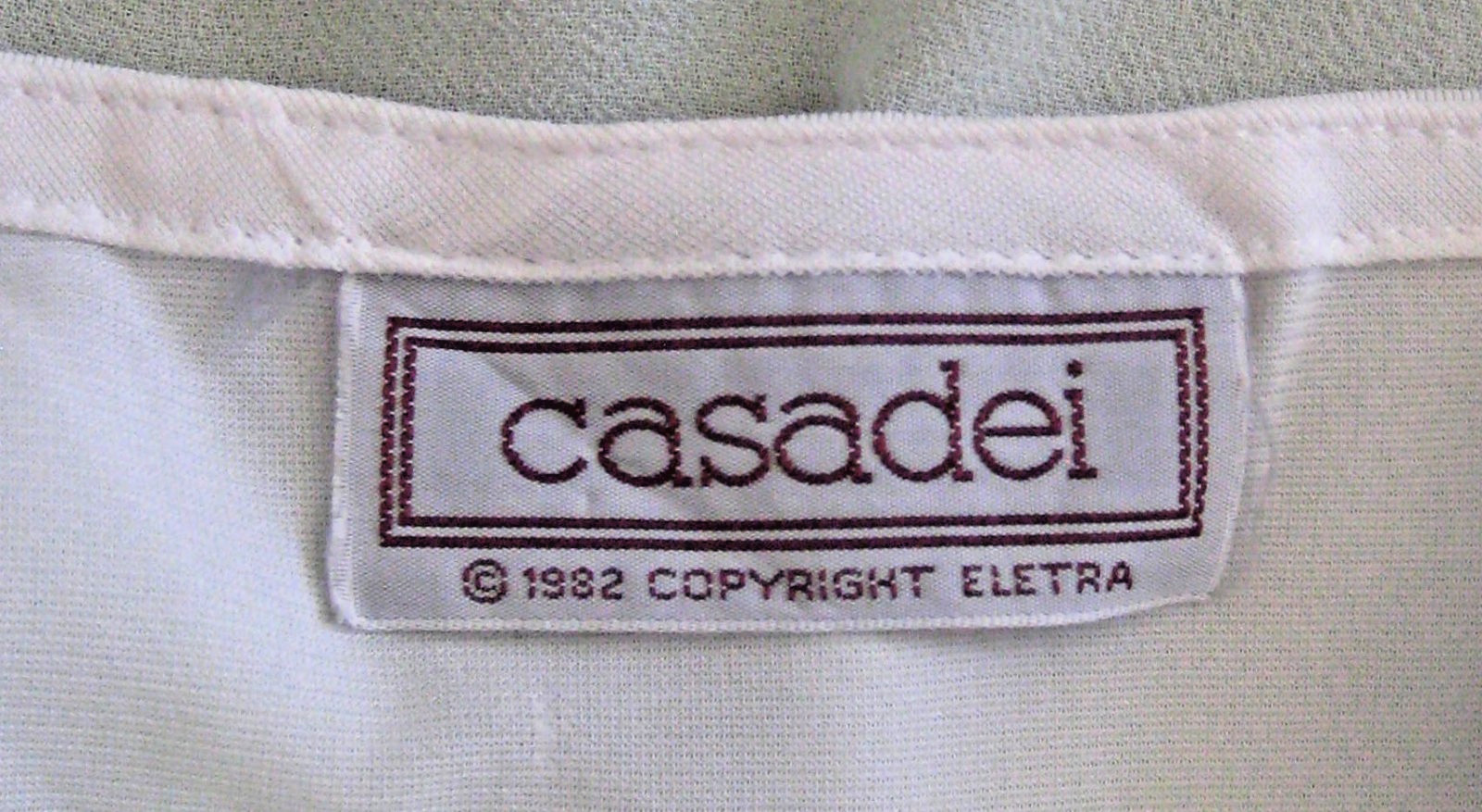 Vintage 1982 Casadei Eletra chiffon dropwaist bead padded shoulder party dress