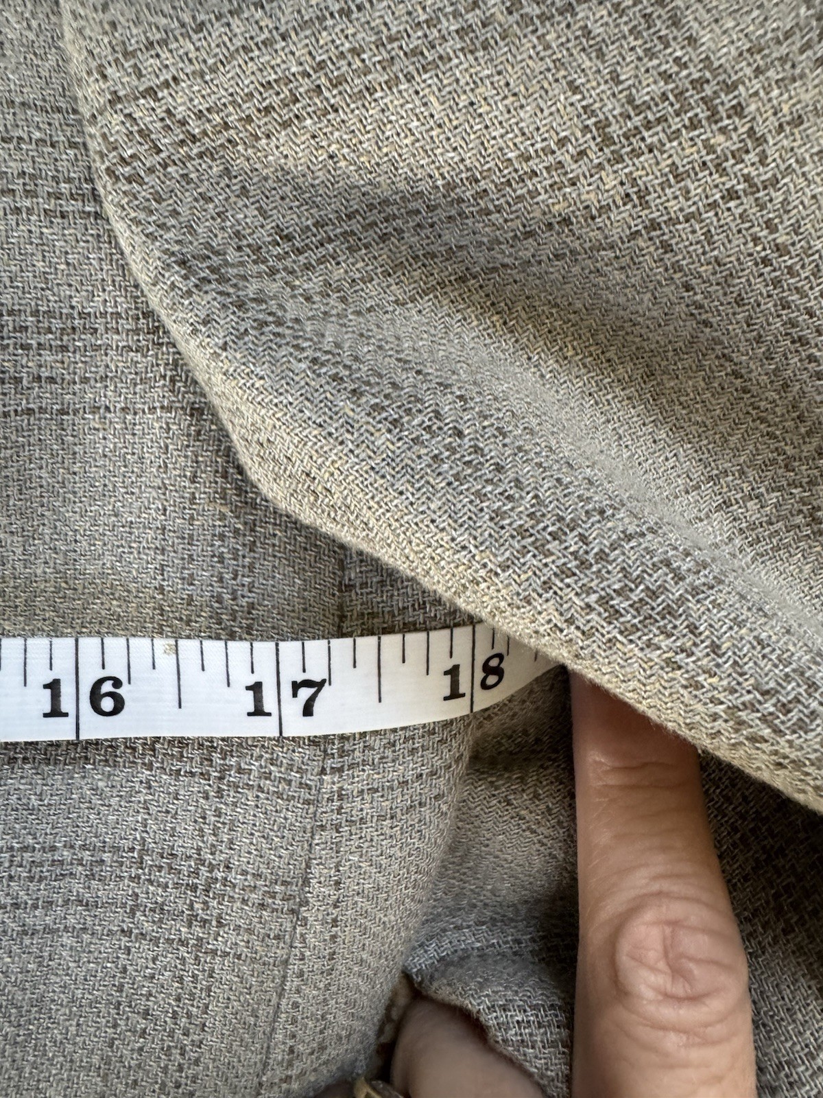 Vintage Giorgio Armani Georgia Blazer IT 40 US 4 Plaid Long Jacket Made Italy