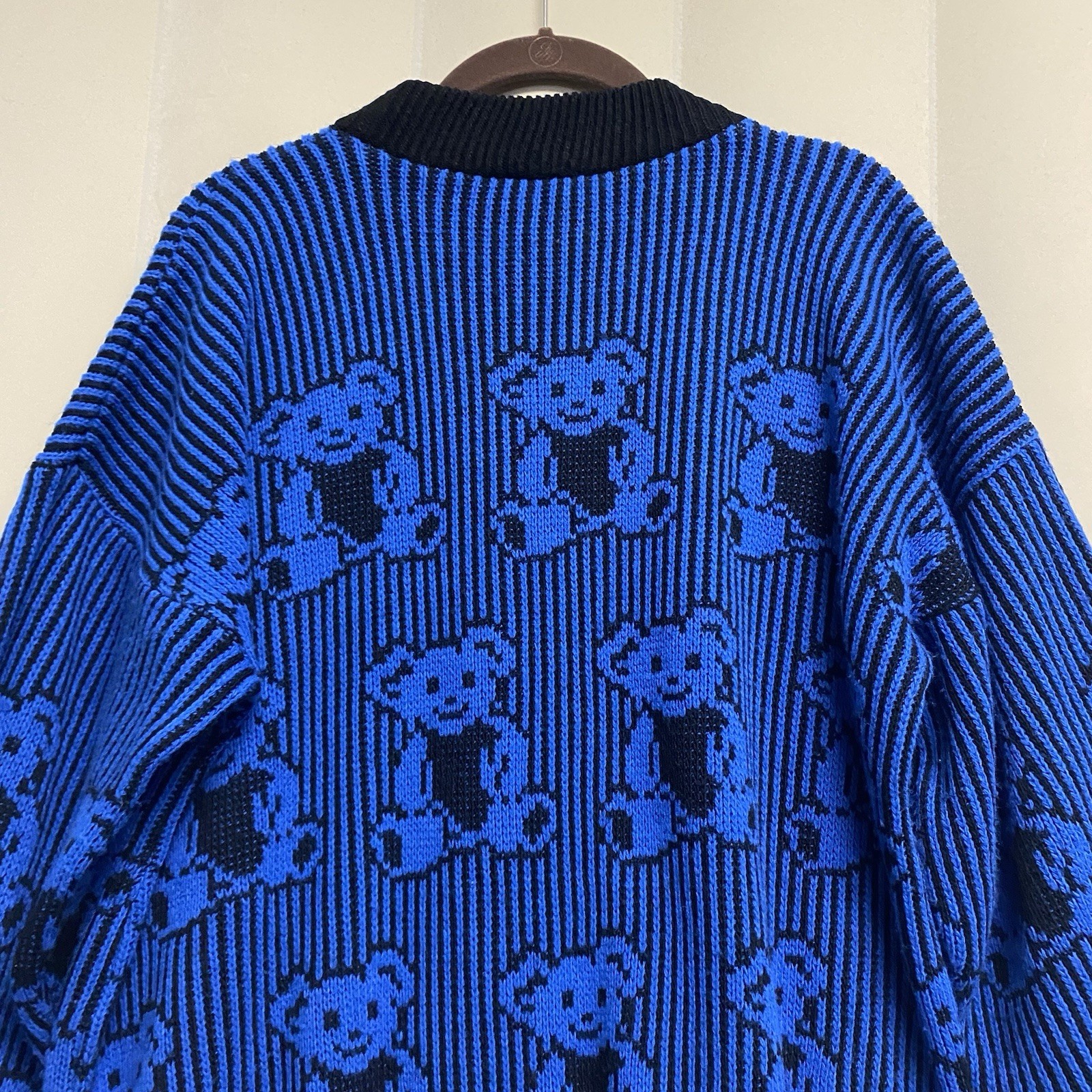 Vintage Adele Knitwear Women’s Sweater Teddy Bear Pullover 1980s 80s