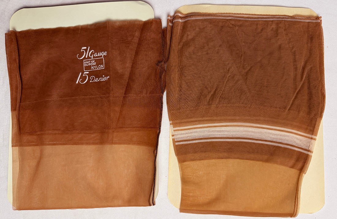 Vintage Full Fashioned Seamed Stockings 3prs sz 8 1/2 M, 9 M