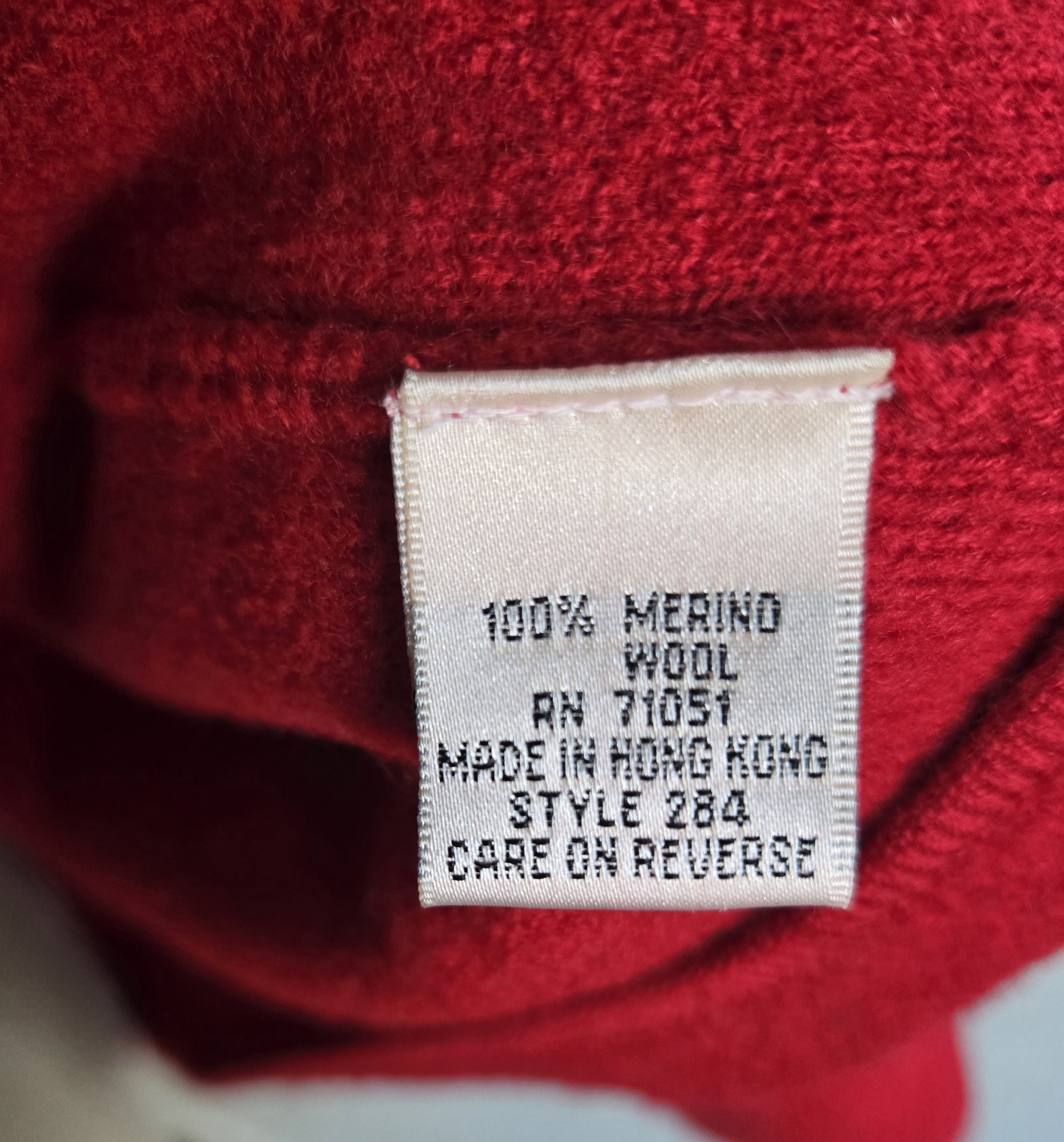 Windridge Cheryl Nash Jacket/Cardigan/red/sizeXL/Women/Marino Wool/Vintage/80s.