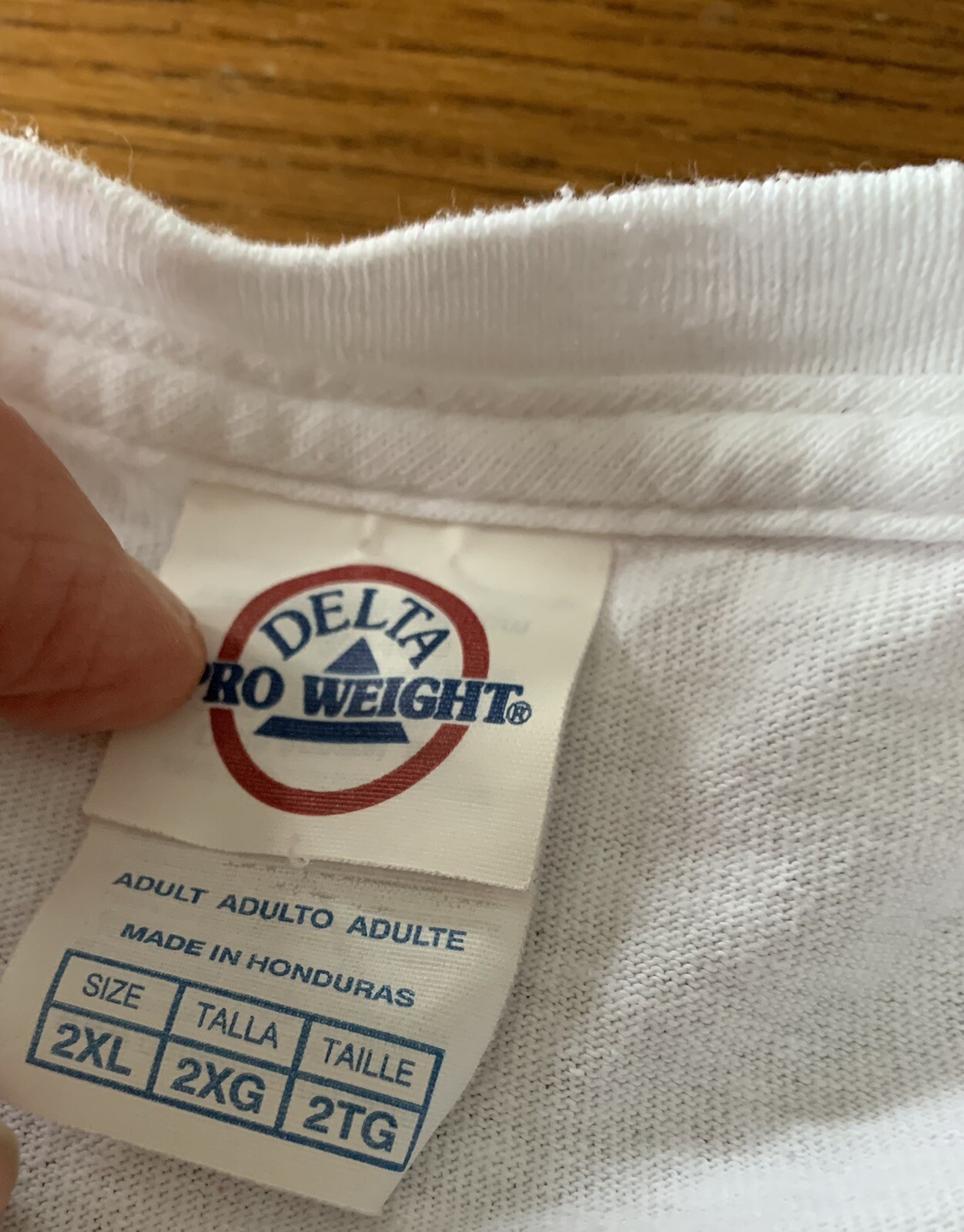 Vintage Pro Delta Weight TShirt Womens 2X Floral Y2K Granny