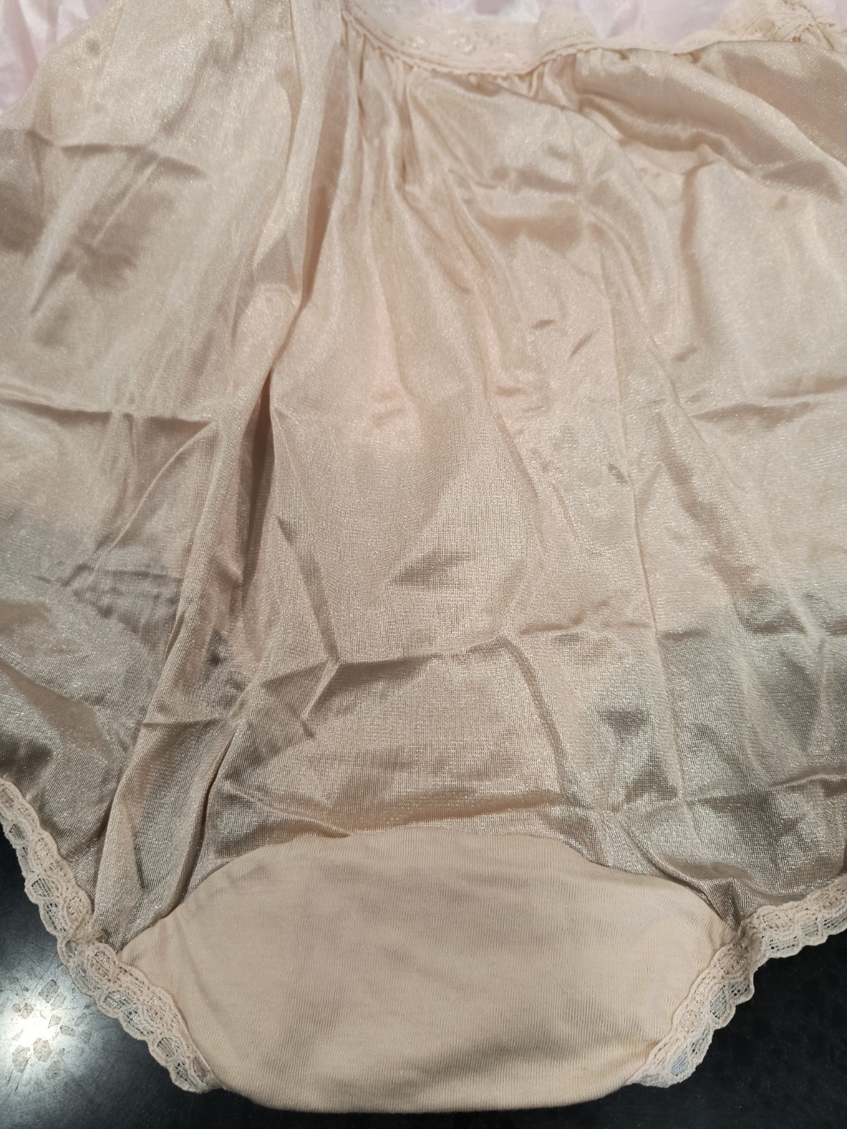 2 Pair Vintage Cotillion 100% Nylon Granny Panties Size 12 NWT