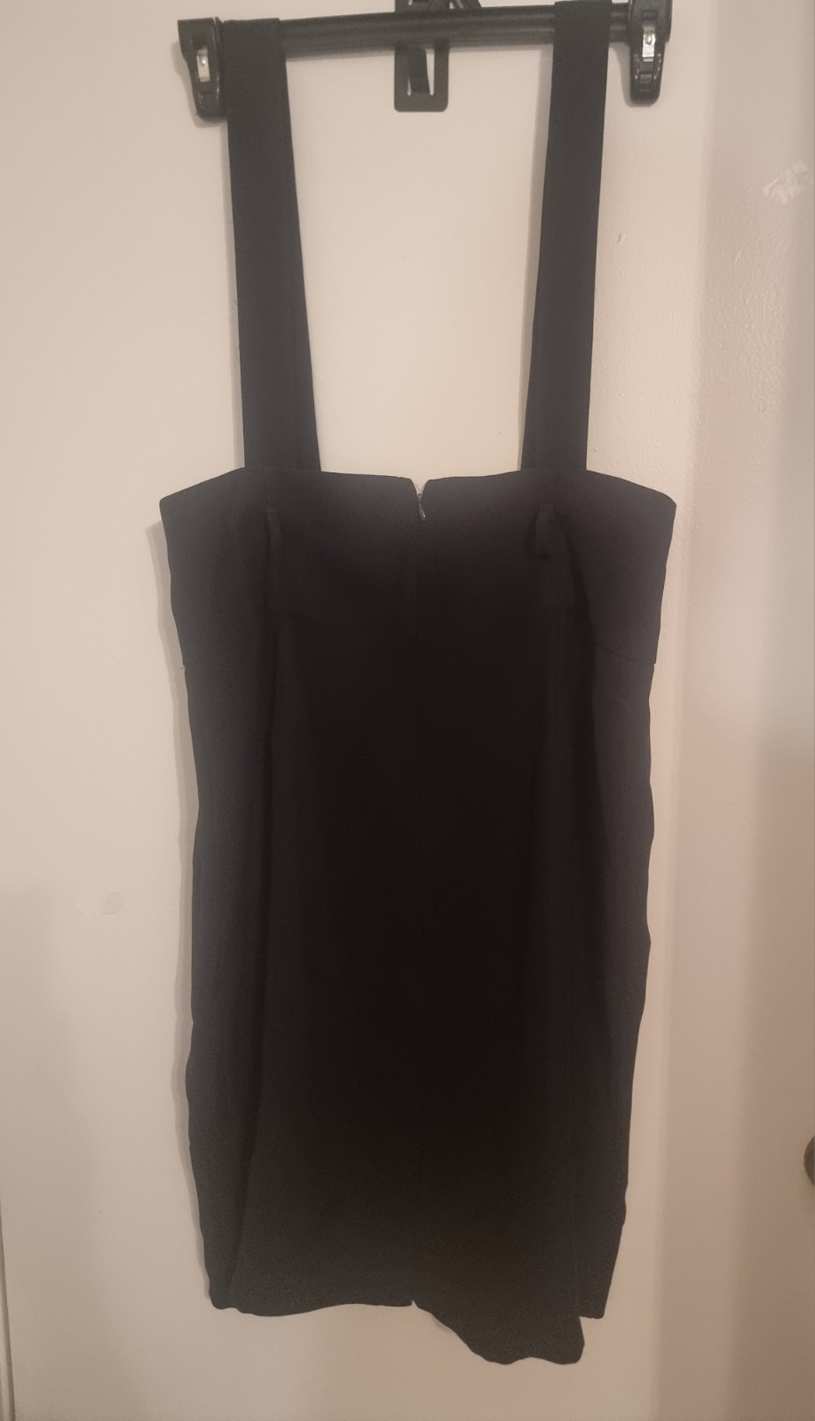 Vintage Y2K Joseph Ribkoff Black Pinafore Jumper Dress Size 14 Canada.