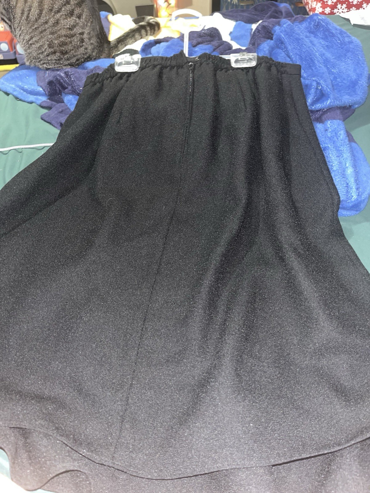 KSL Division of Karin Steven’s 16W Blazer and Skirt Set In Black