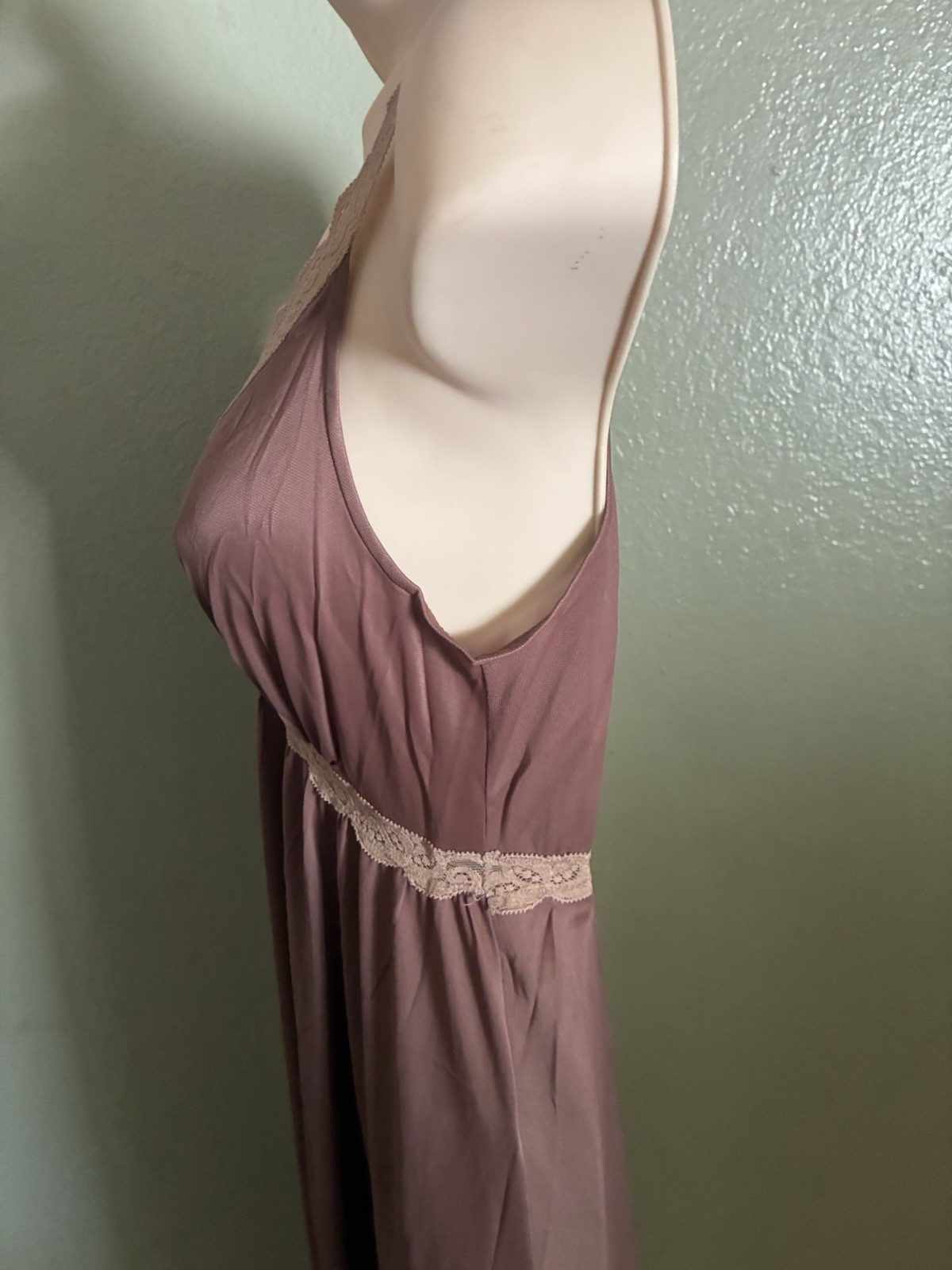 S OLGA NIGHTGOWN 9163 BROWN