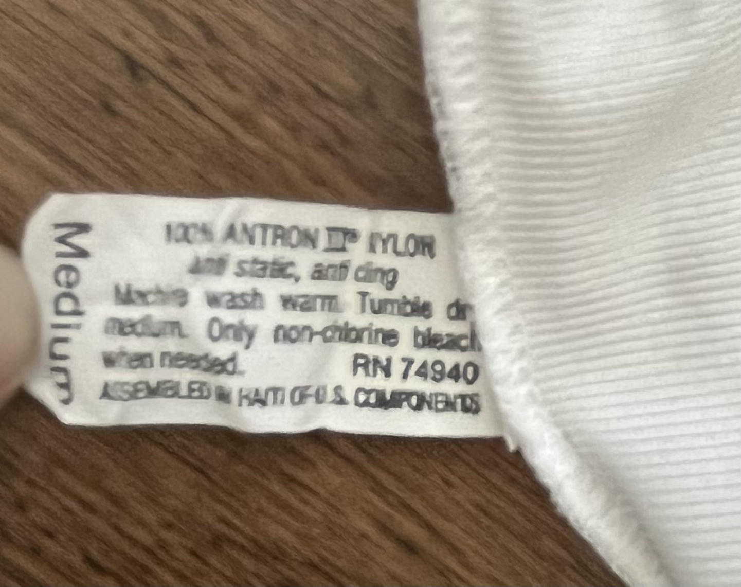Vintage Medium 28″ Long Half Slip 100% Antron III Nylon