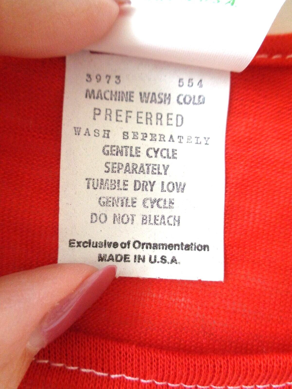 7UP DESIGN TOP SLEEPWARE RED & WHITE STRIPE NEW OLD STOCK VINTAGE/RETRO 70’s-80S