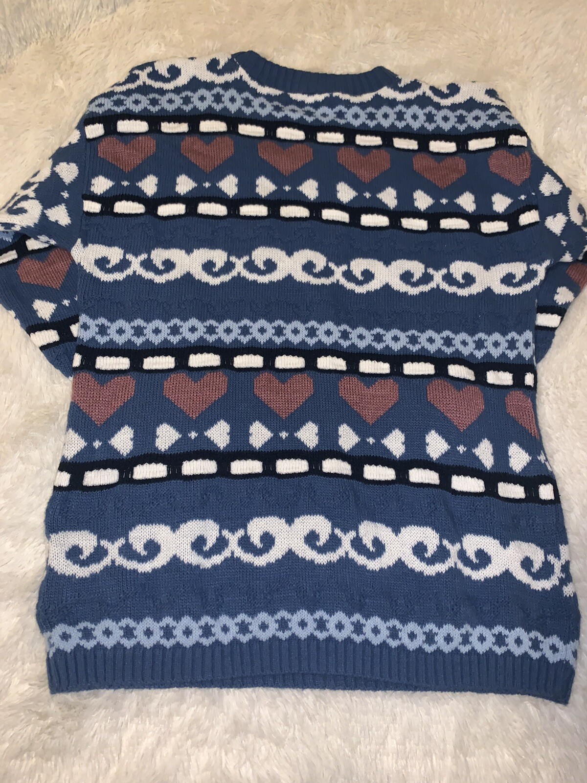 Vintage 90’s Nan Dorsey Women’s Oversized M Sweater Multicolor NWOT 100% Acrylic