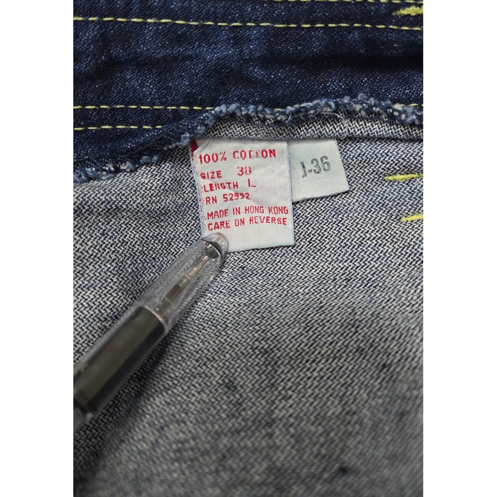 Vintage Jordache High Waist Jeans Dark Wash 80’s Horse Head W32 L27