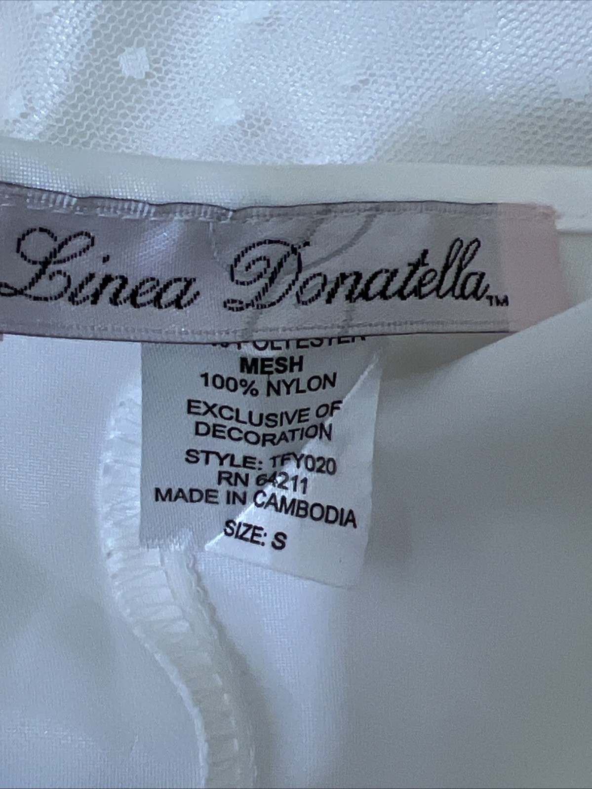 Vintage Linea Donatella nightgown #2710