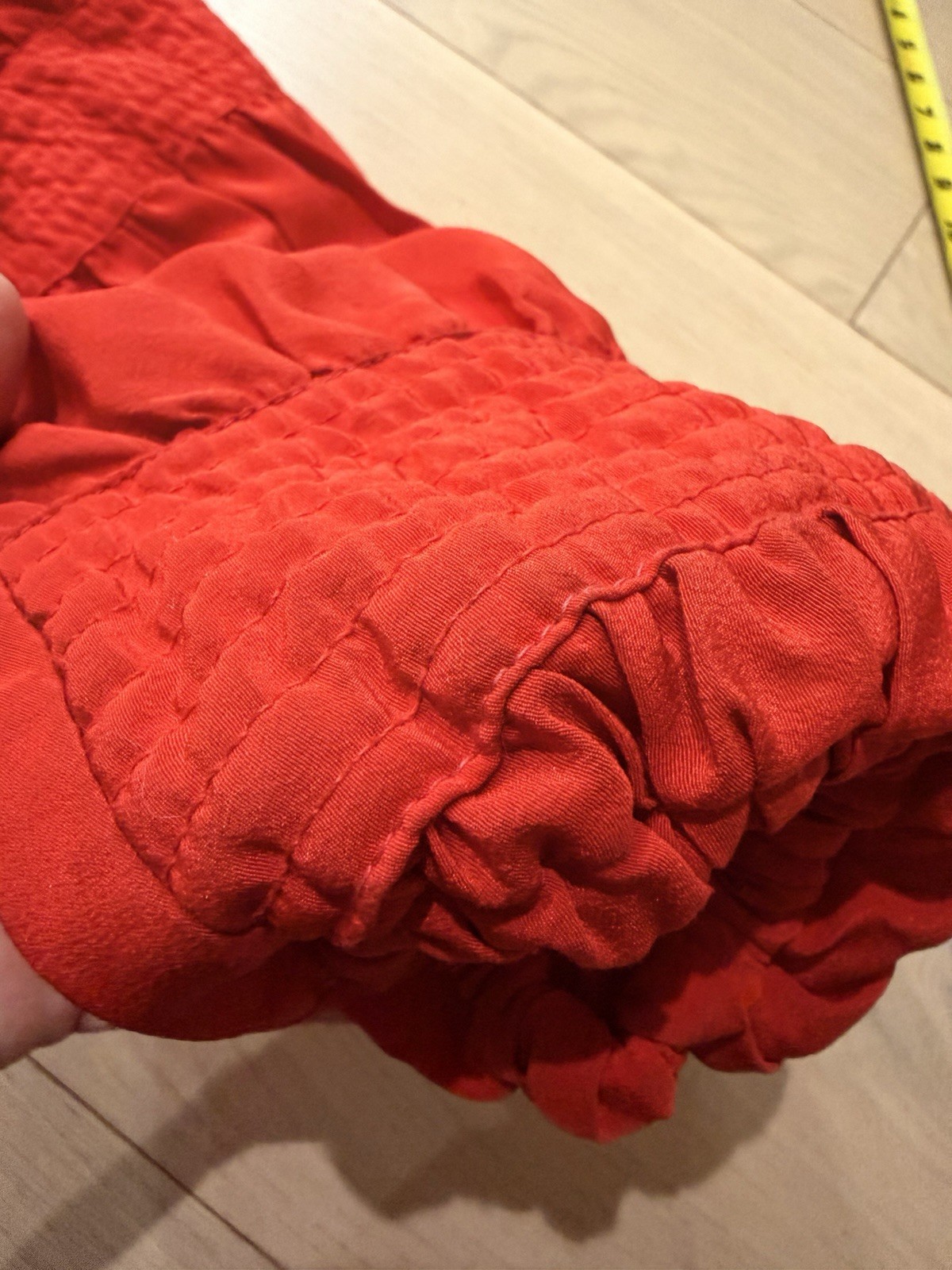 Vintage Womens Red Marguerite Rubel Coat Jacket Medium