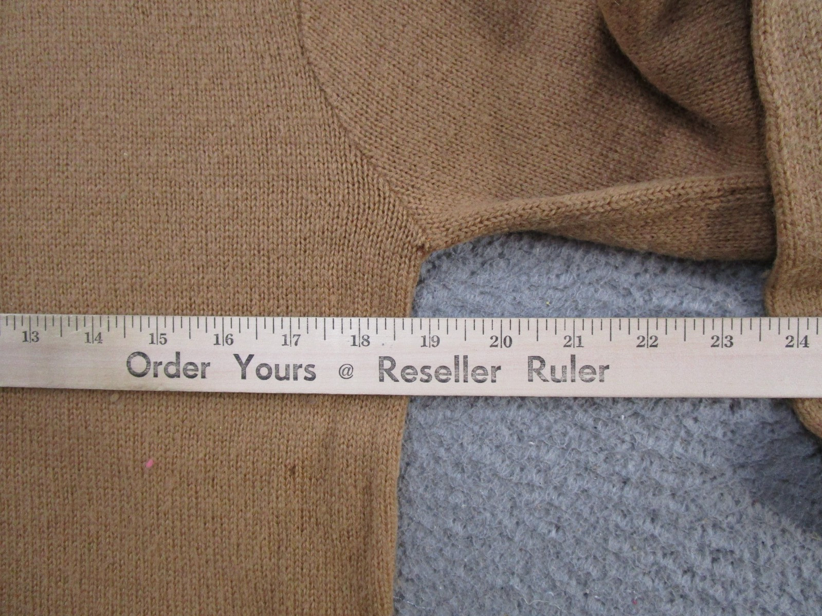 Vintage 70s 80s Penney’s 100% Wool Pullover Sweater Size 38 Brown Preppy Retro