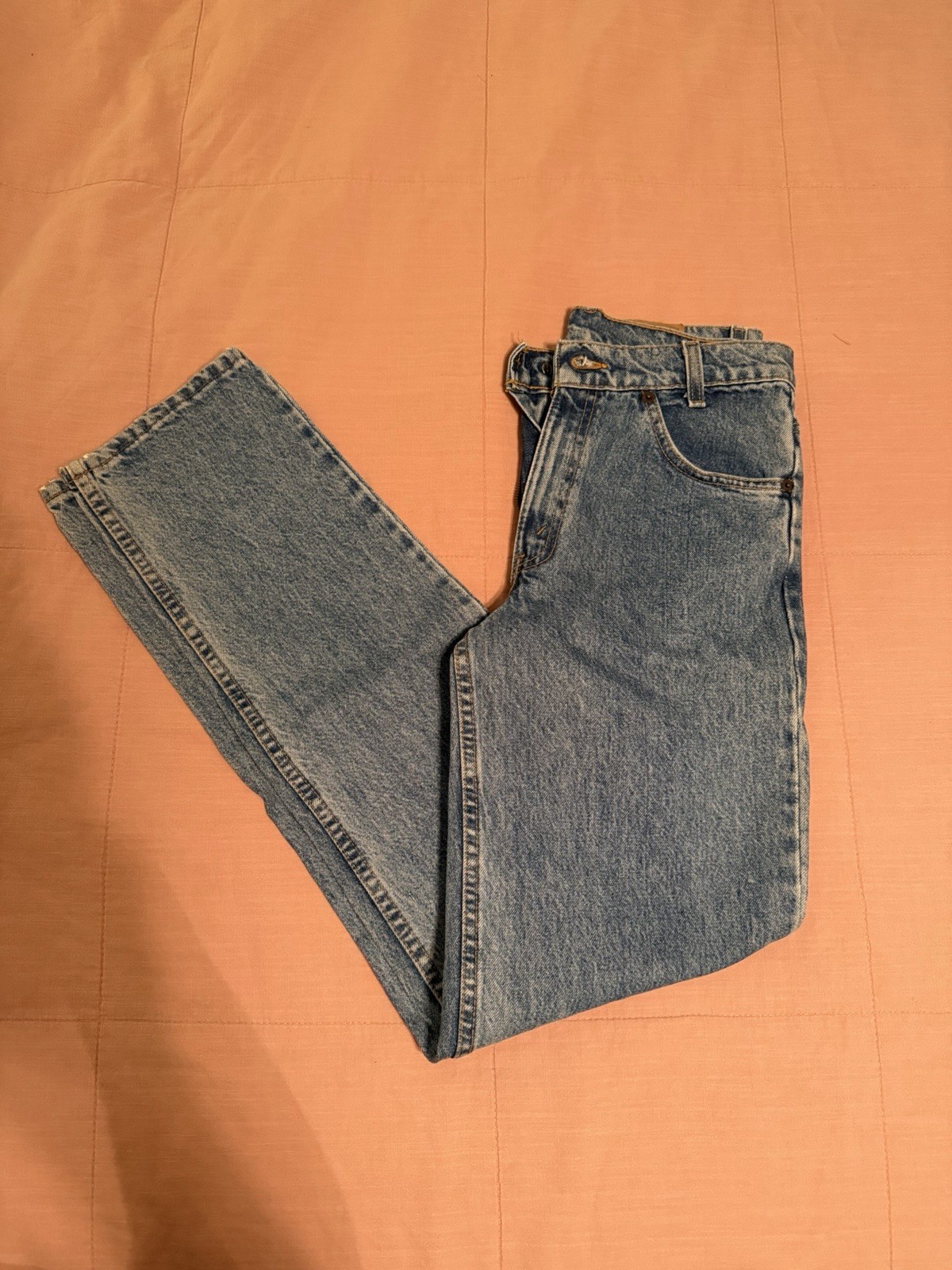 Levi Jean 27×32 Orange Tab 550 Relaxed Fit Tapered Leg Student