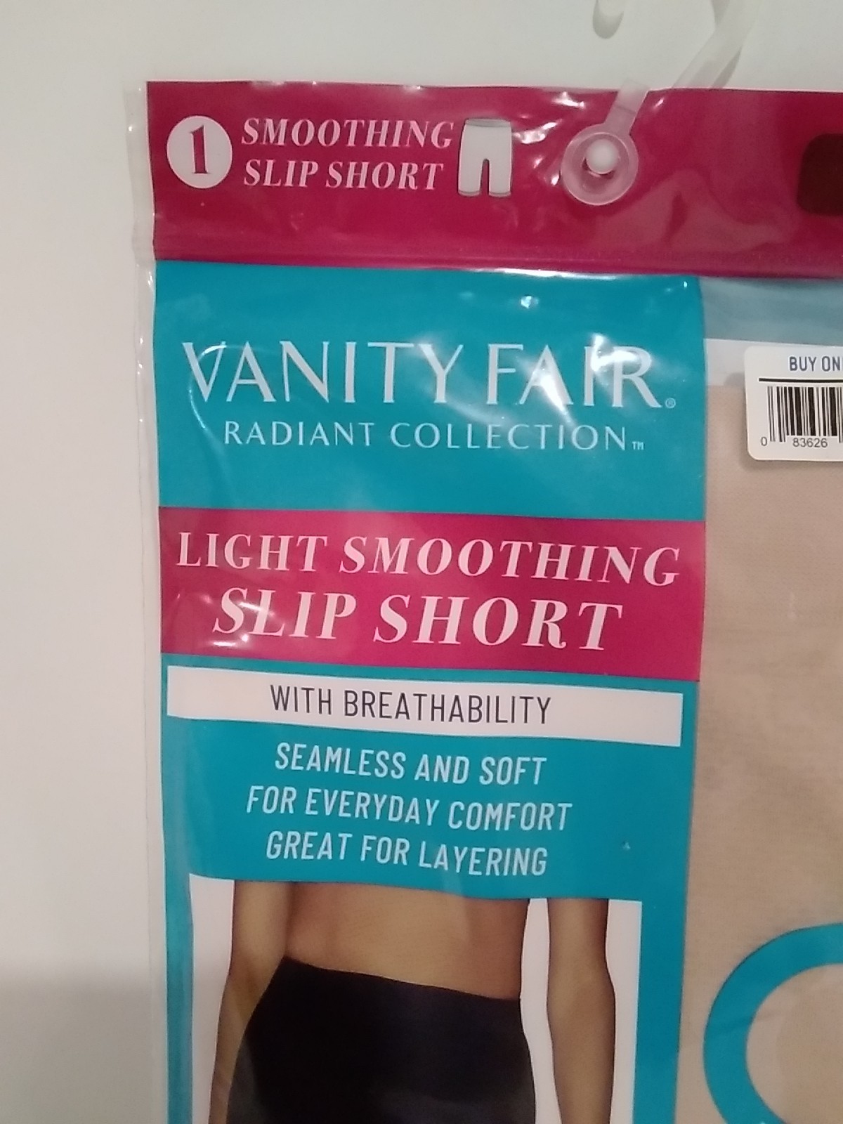 Vanity Fair Womens Radiant Collection Light Smoothing Slip Short Small/5 Beige