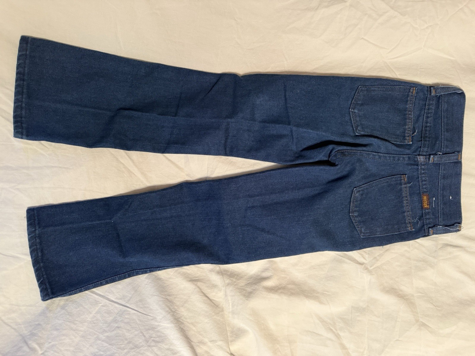 Girls Vintage Rustler USA W 20” Inseam 21” Dark Rare