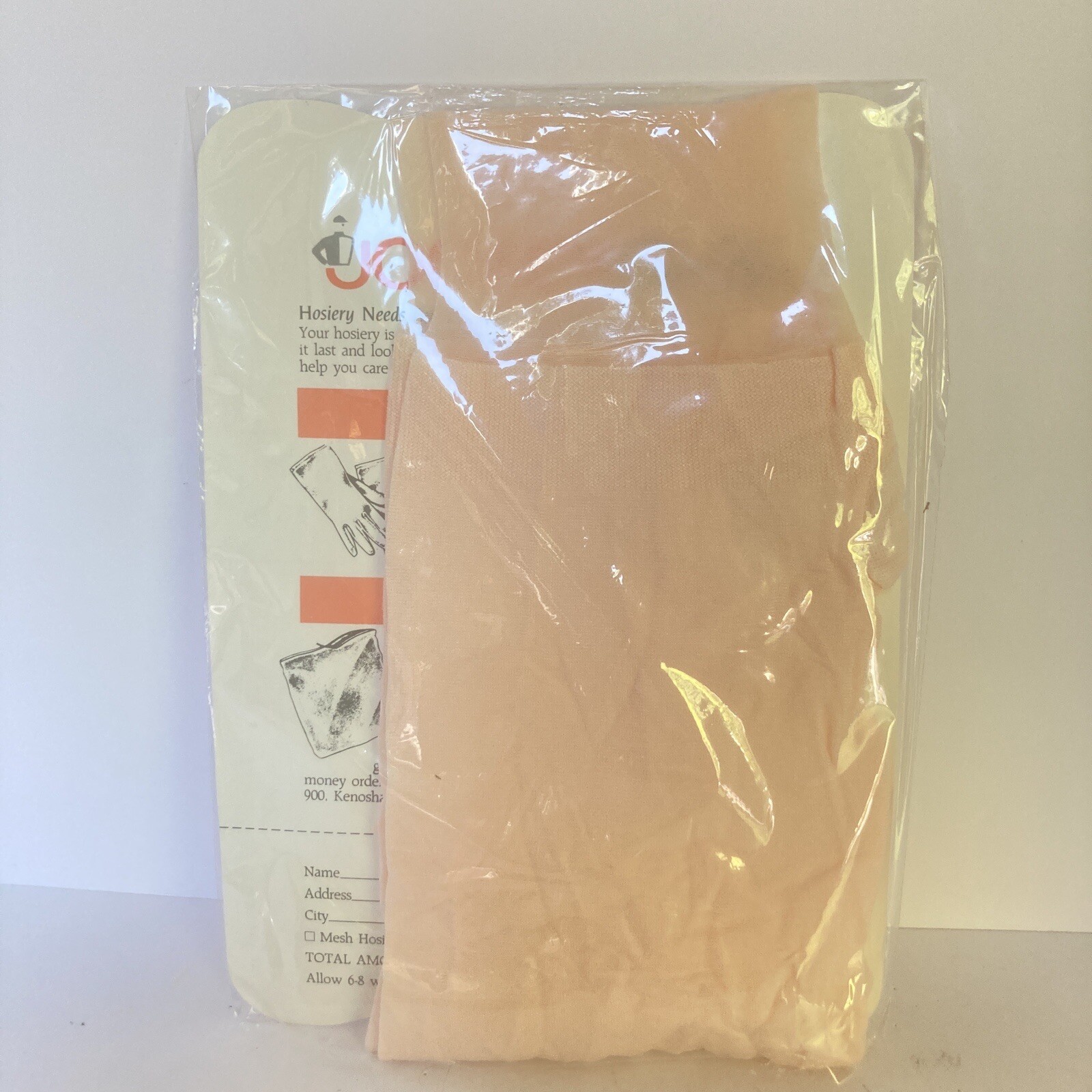 VTG NOS Jockey For Her Pantyhose Hosiery RARE Pink Champagne Medium 4″8′-5″4′