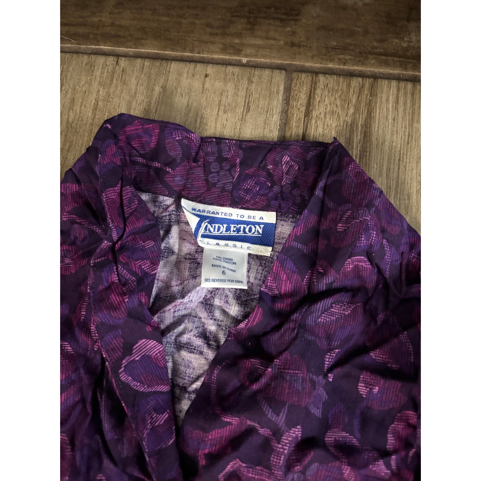 Vtg 90s Womens Clothing Lot 8pc NOS Pendleton Floral Skirts Blouses Windbreaker