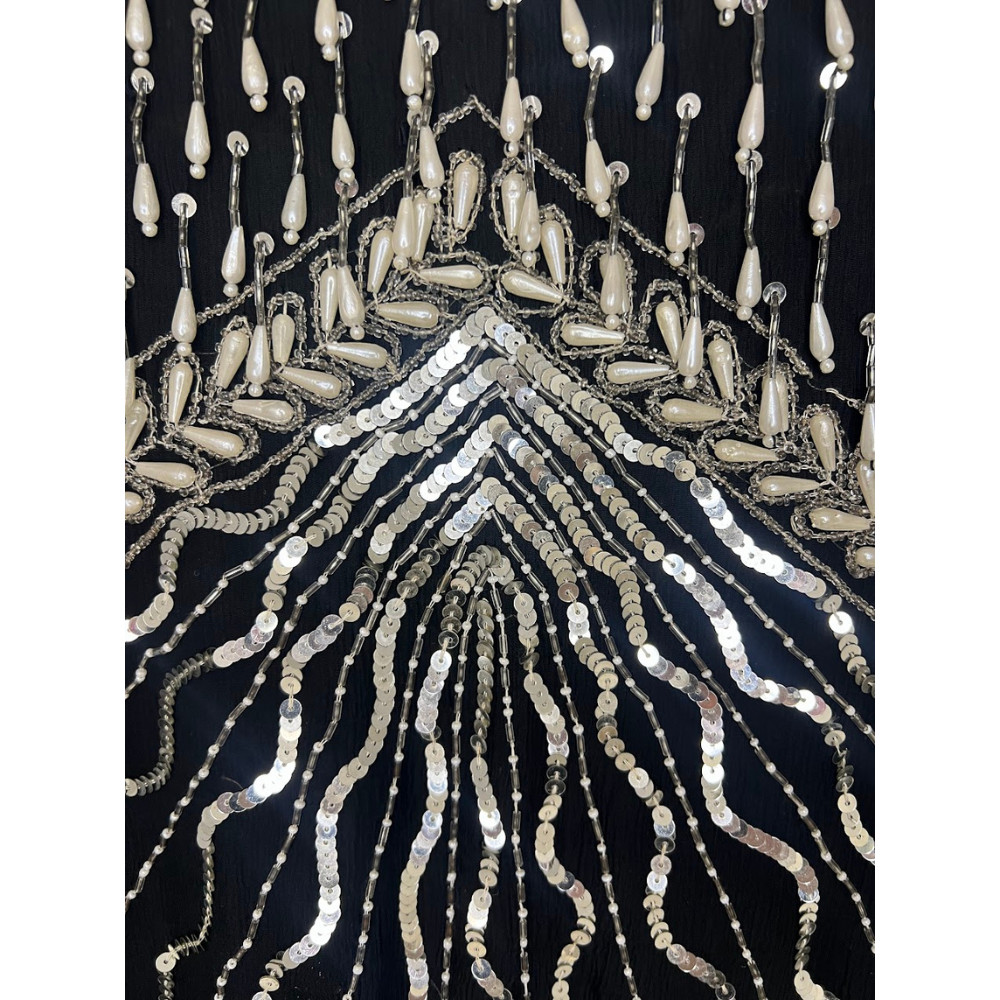 Vintage Sho Max Bead & Sequin Detail Shirt Women’s Size Large