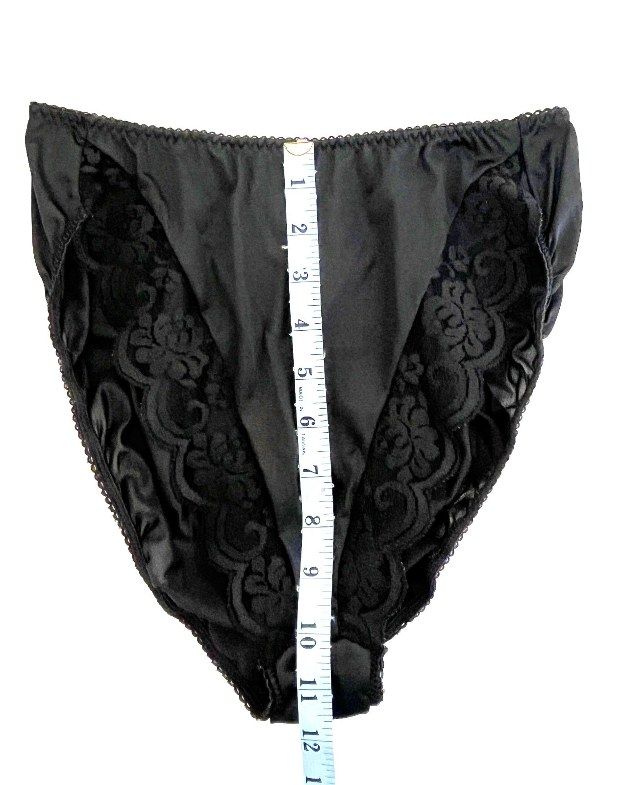 Vintage Maidenform Chantilly Hi-Cut Panty Lace Trim NWOT Sz 7 NOS 40748