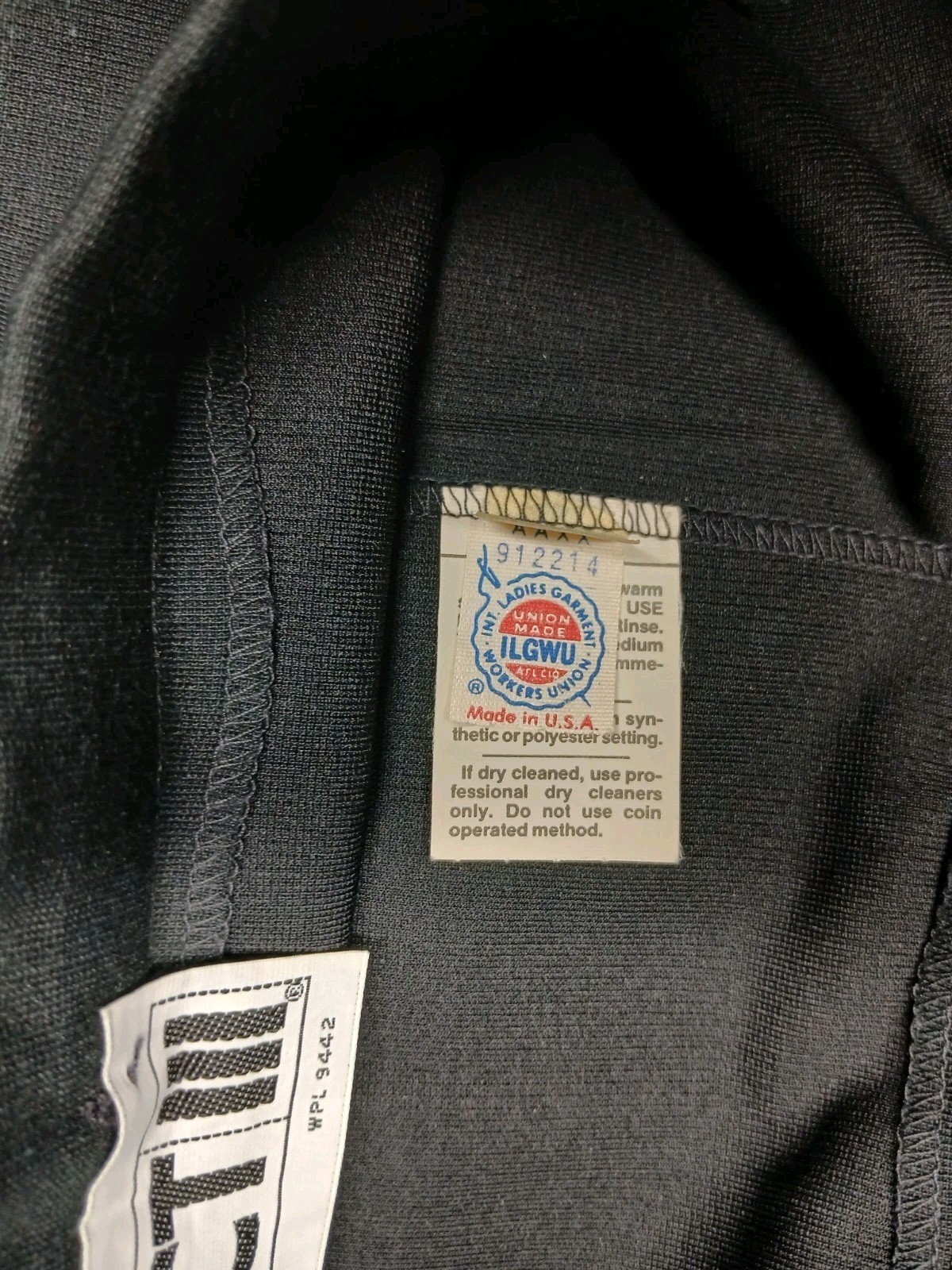 1960s Vintage Act 3 Black Worker’s Union Skirt Sz 10 ~ NOS Unused