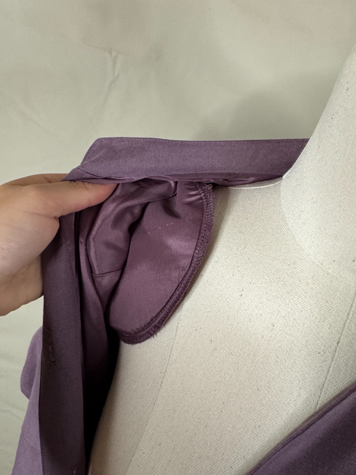 New With Original Tags! Vintage 1990s SILX by August Silk Purple Maxi Dress
