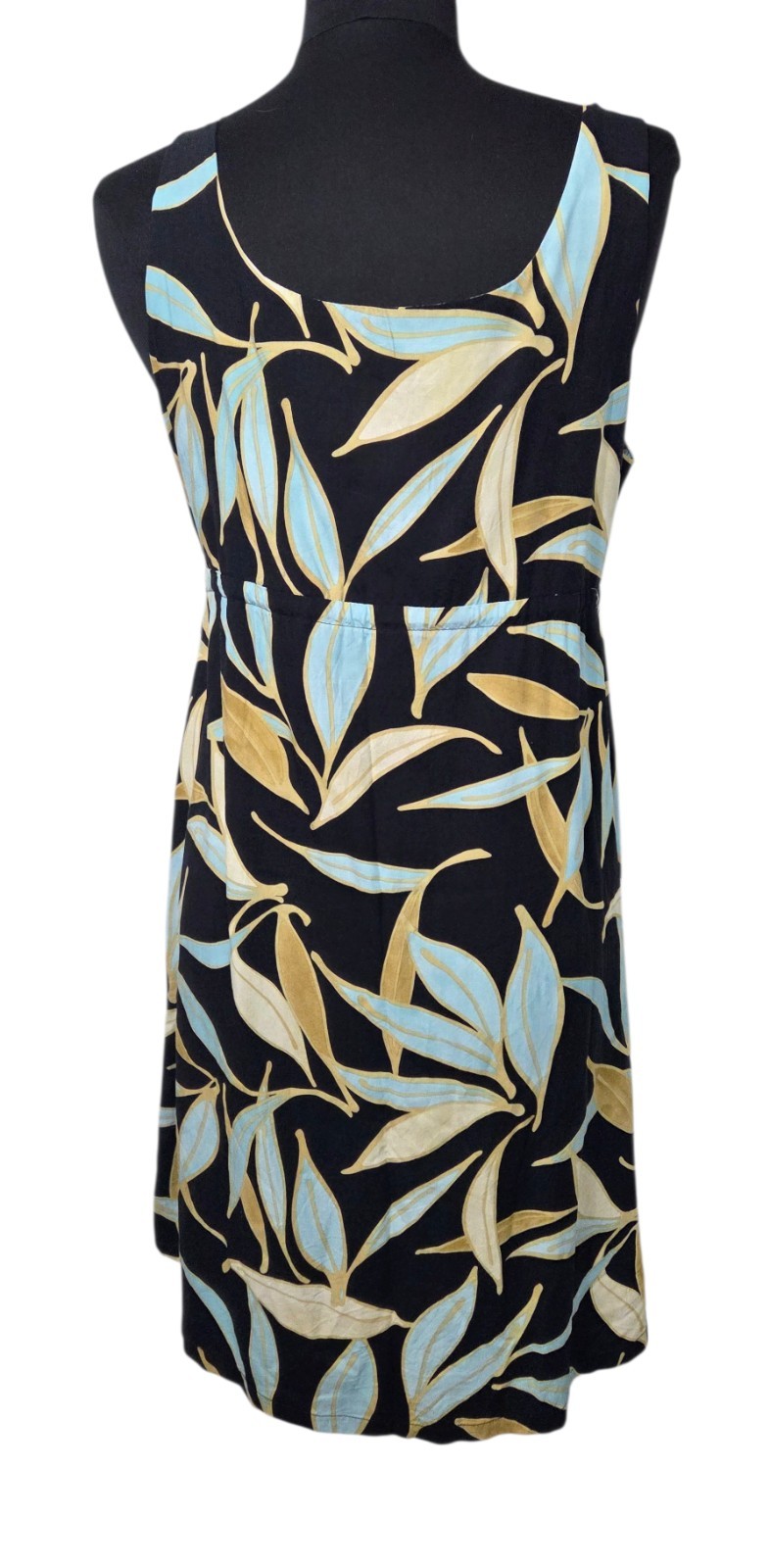 Shannon Marie Vintage Hawaiian Midi Tropical Dress Hawaii Tie Front Women’s L