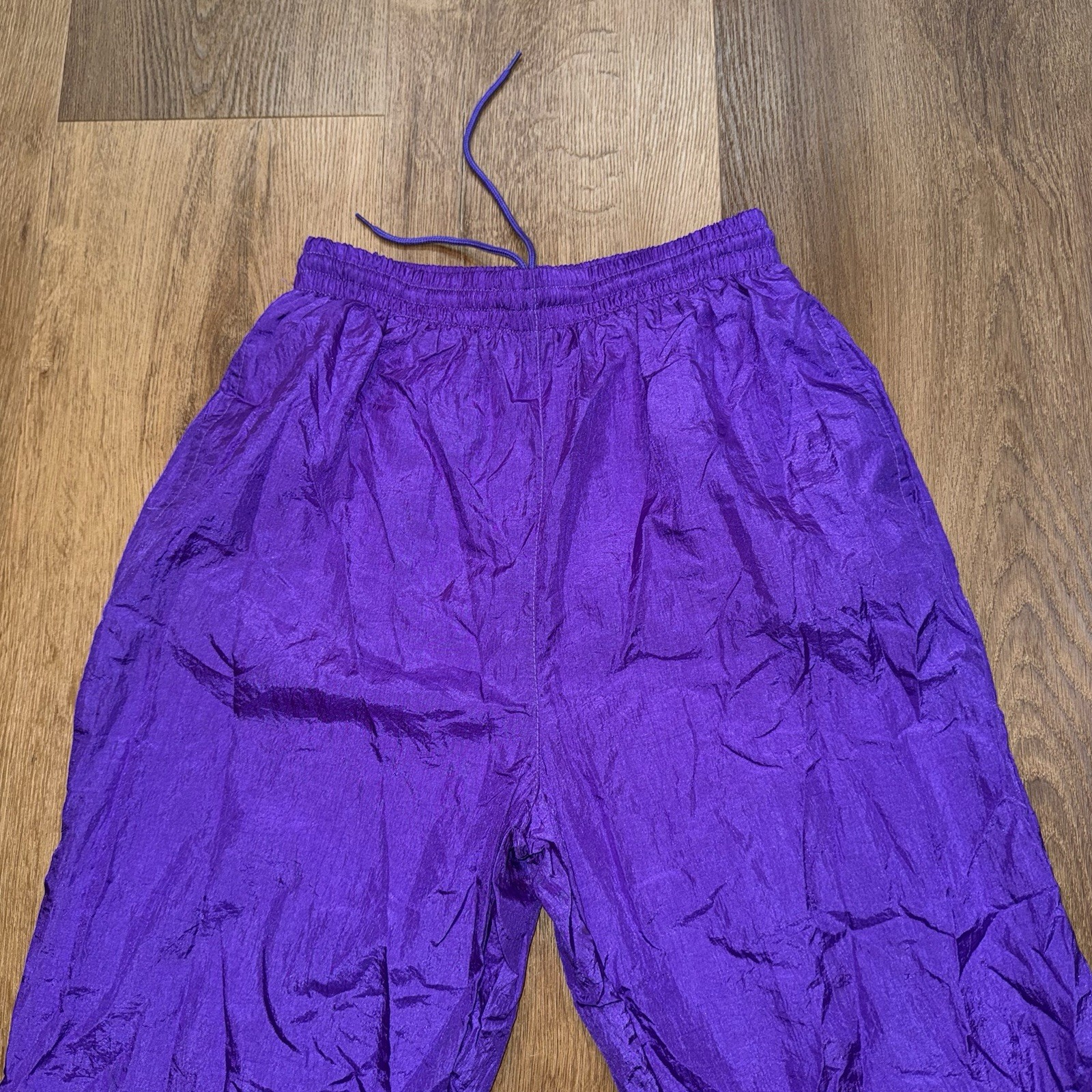 Vintage Casual Isle Track Suit Womens Medium Jacket Pants Set Nylon 1980s 1990s