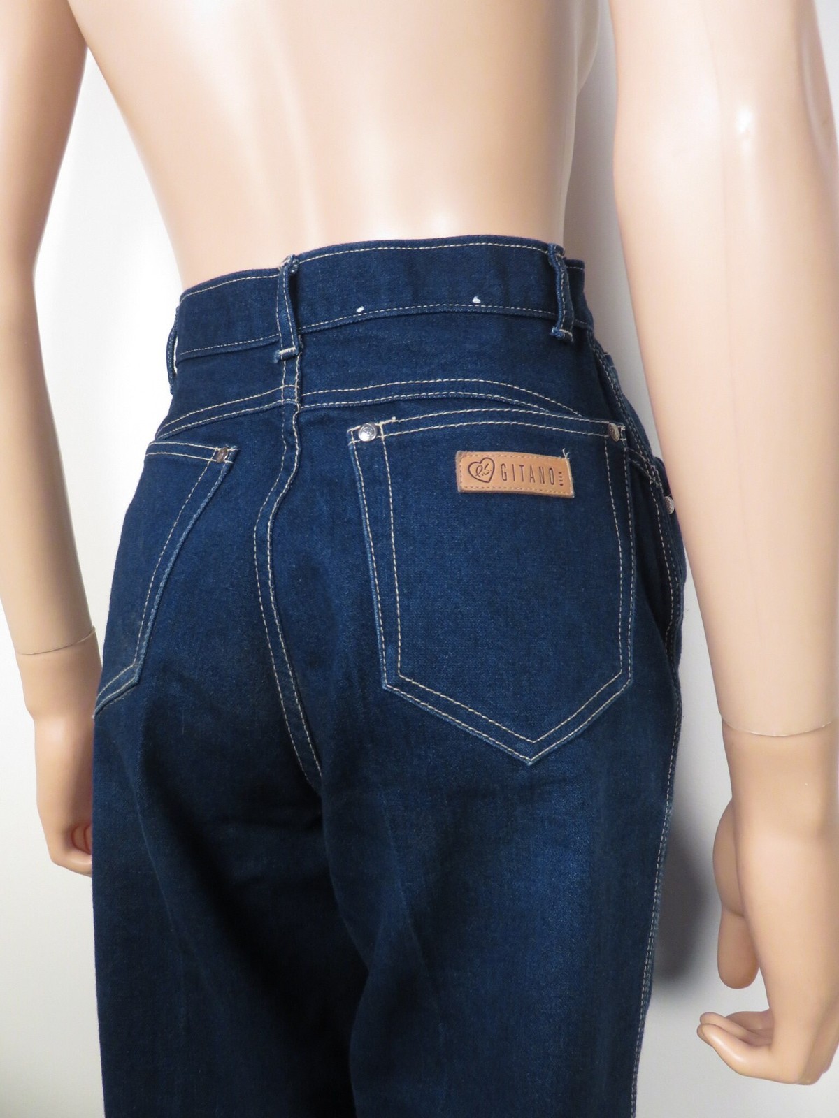 Vintage 80s PS Gitano High Waist Skinny Jeans Size 25 x 27
