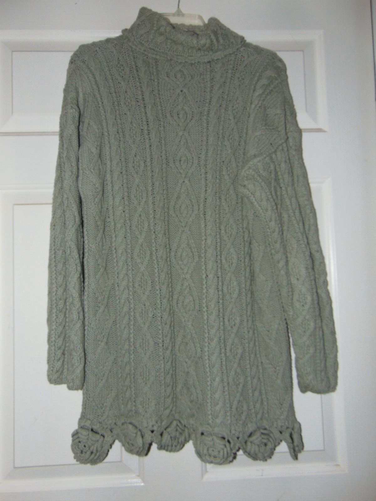 Vintage YARNWORKS Hand-Knitted Sweater 80s MED
