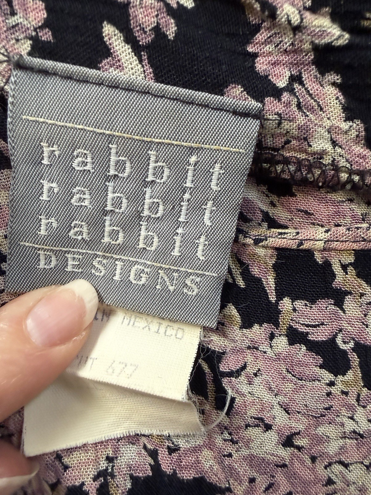 Vintage 90’s Y2K Rabbit Rabbit Rabbit 2 Pc Floral Maxi Dress & PINK Cardigan 14