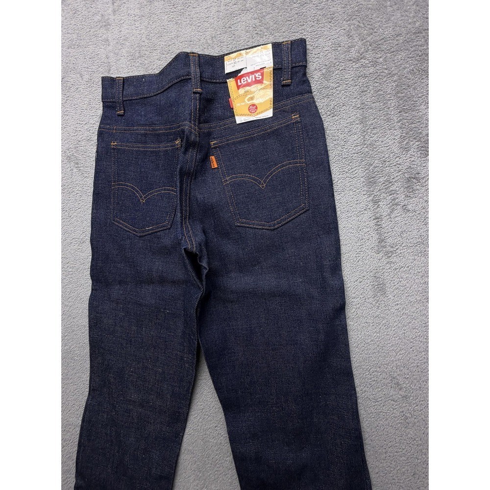 Vintage Levis 746 Bell Bottom Jeans Mens 27×32 Blue Student Flare Made USA 70s