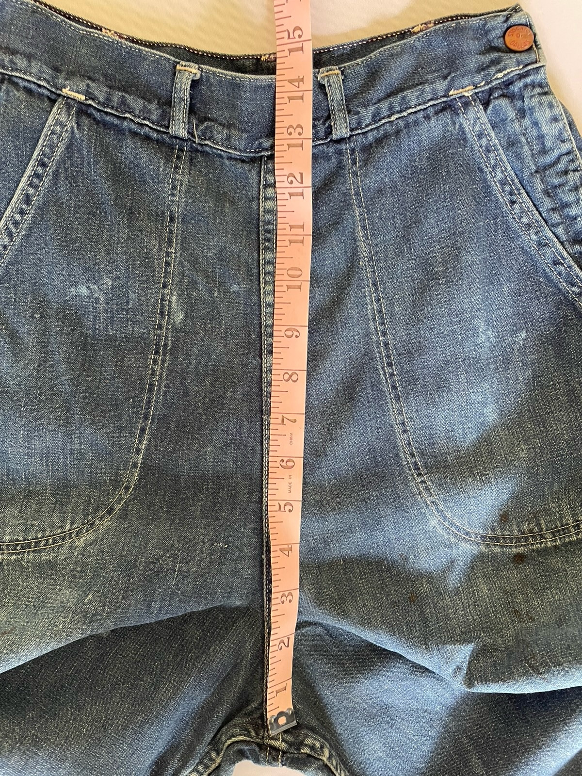 Vintage 40s 50s Stockton Of Dallas Original Ranch Wear Denim Western Knickers**