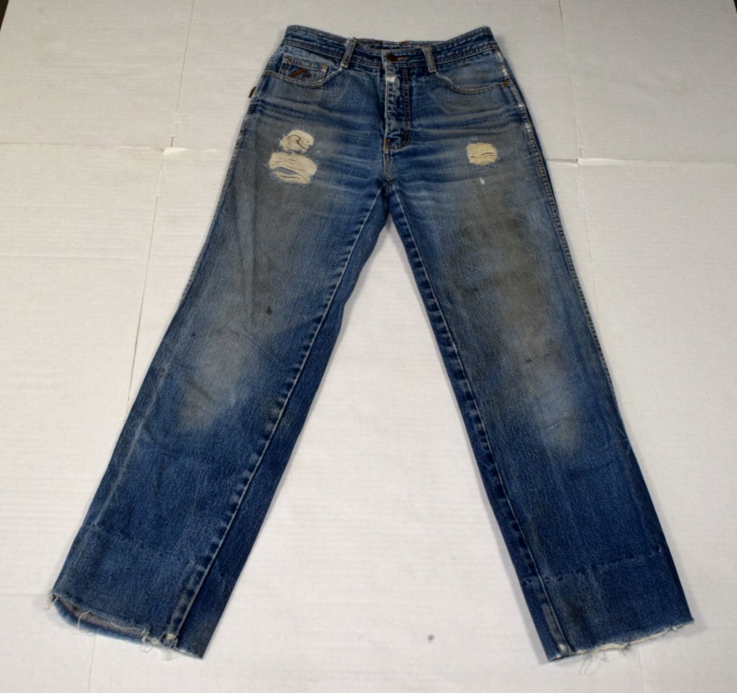 Vintage Jordache Horse Head Jeans 27 x 27 80s Genuine New Mexico Cowgirl Jeans