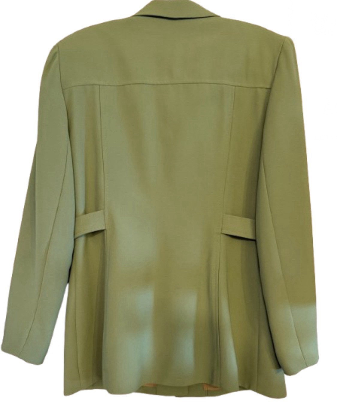 NWOT Vintage 70’s/80’s REGINE New York Avocado Safari Styled Lined Blazer Sz 10