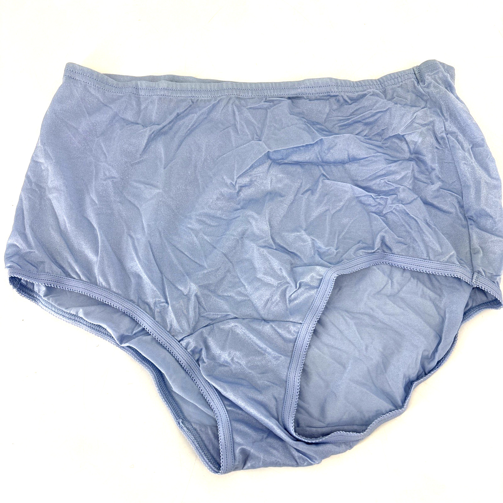 Vintage Vanity Fair Satin Brief Panties LOT Size 6 Purple Green Blue Shiny Gloss