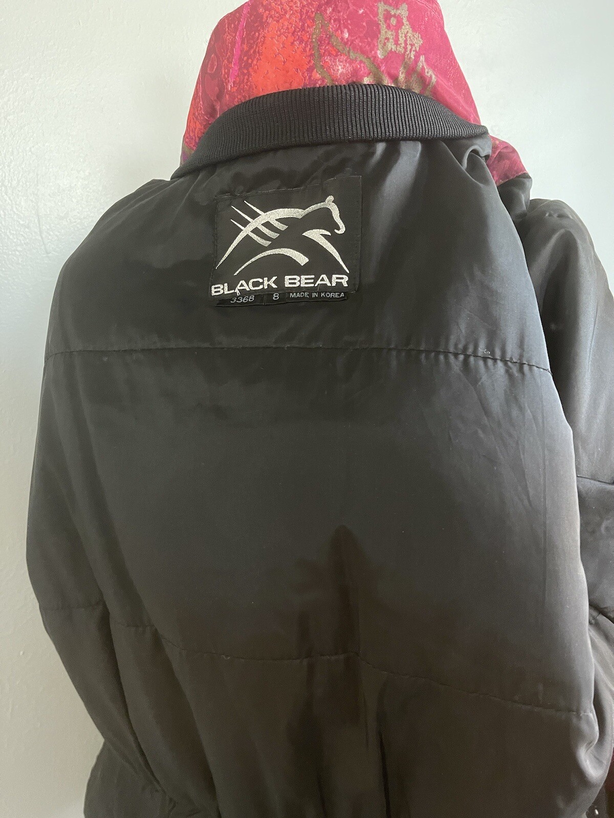 90s 1990s Knockout Pink, Purple and Gold Ski Coat with MATCHING FANNYPACK