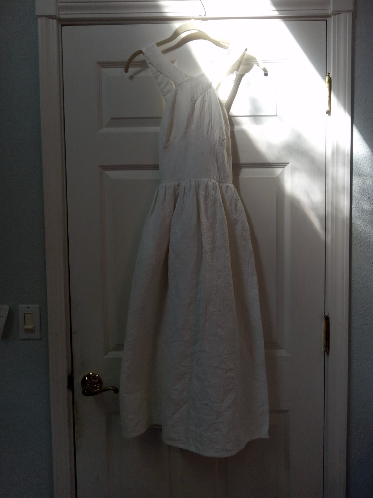 VTG Sonia Rykiel White Cotton Elegant Dress Excellent Condition