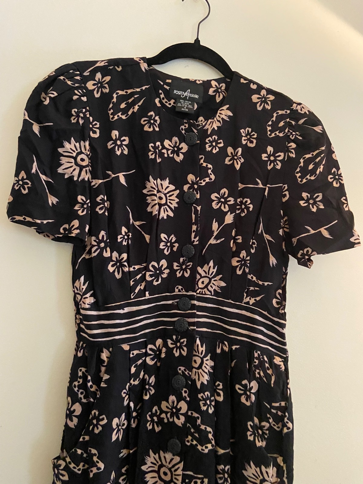 Vintage Positive Attitude dress Size 4P