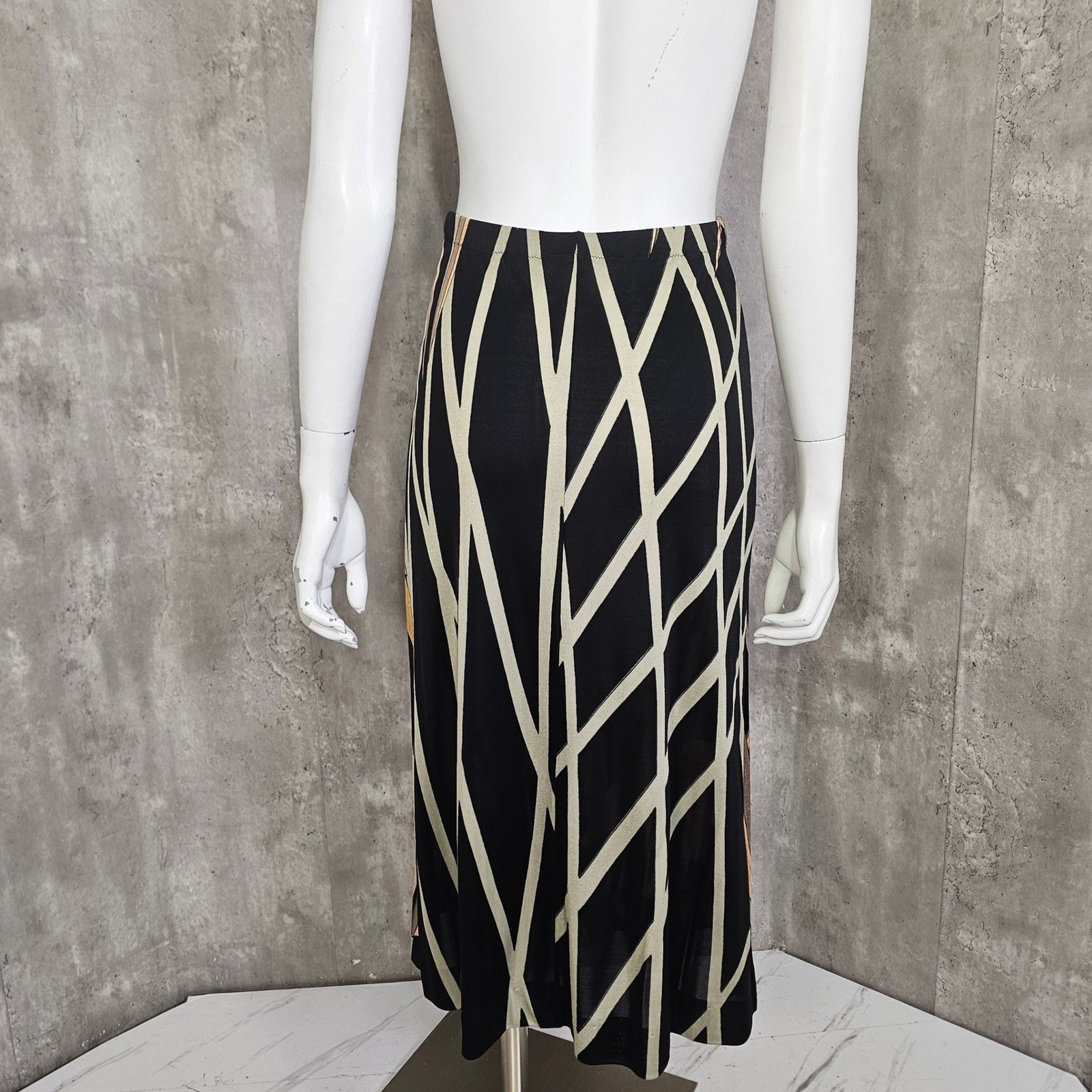 Vintage 70s Mac Tac Paris Leonard Sunshine Floral Nylon 2pc Skirt Set Disco Luxe