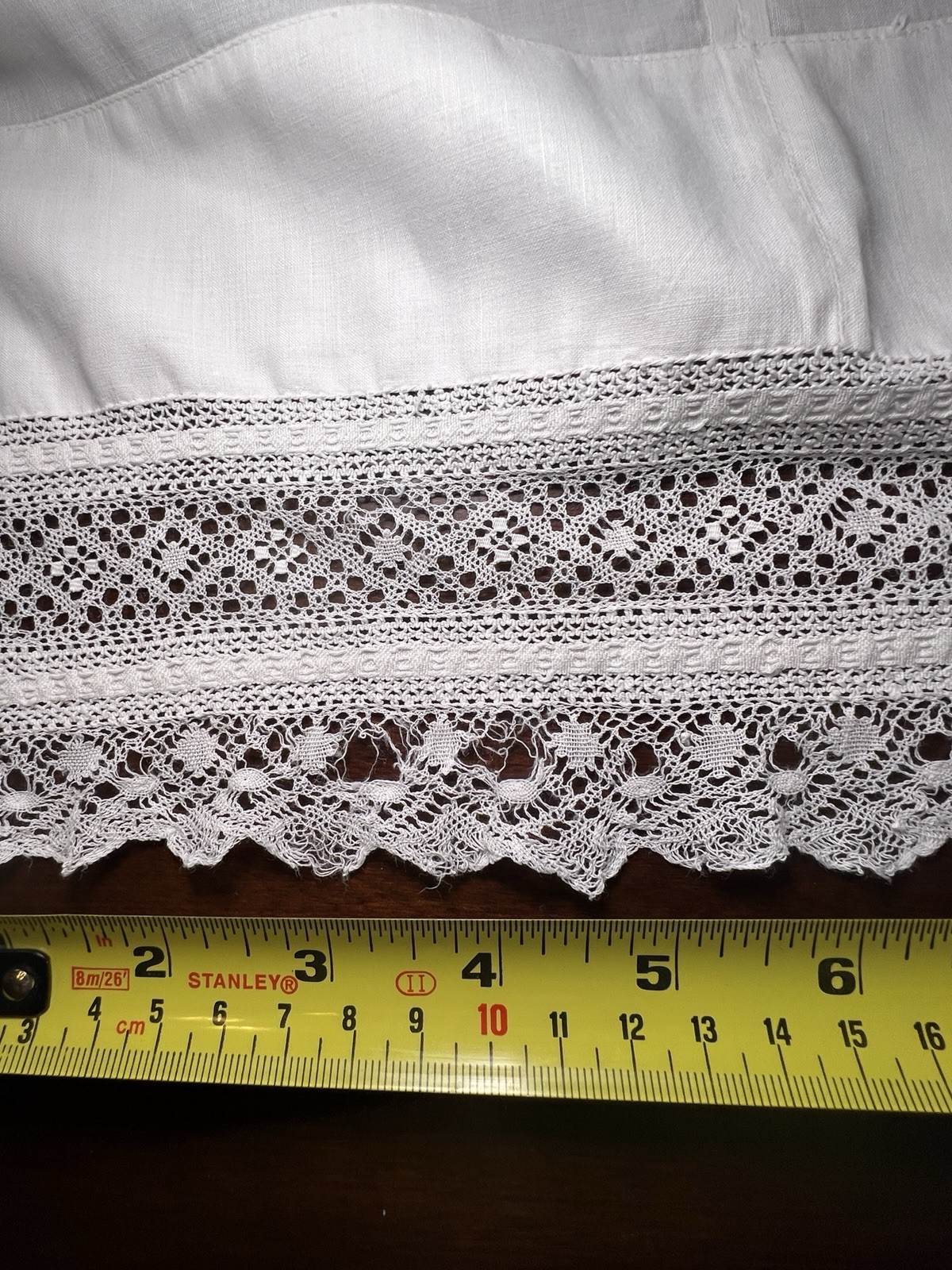 Vintage Antique Lot Of 3 Half Slips (2) & Full Slip (1) – White Cotton & Lace