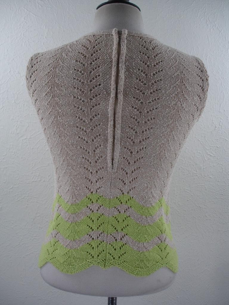 Women’s XS Vtg 1960’s Mister Cig 2-Pc Outfit Sweater Skirt Knit Beige Lime Green