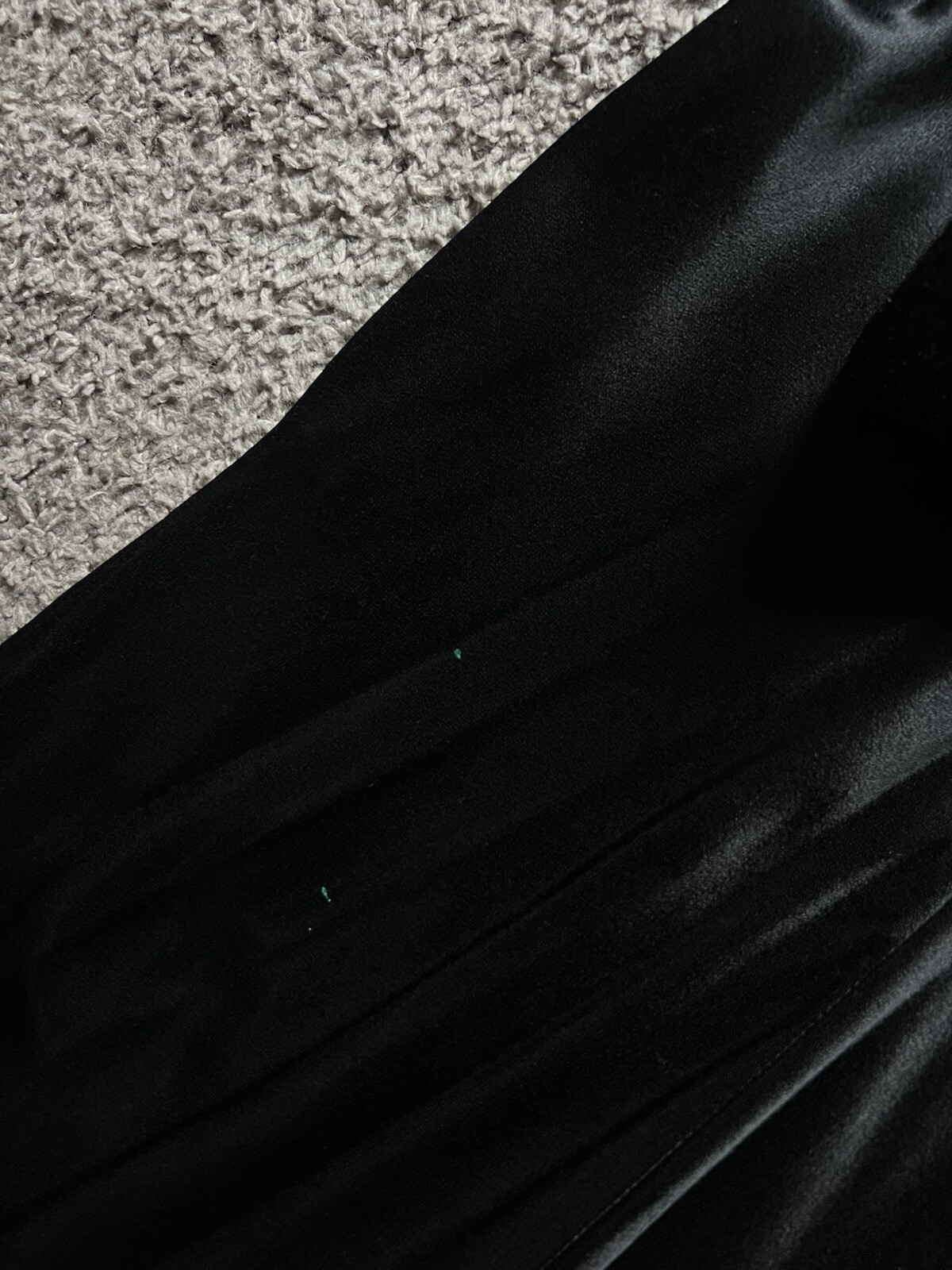 Vintage 90s Y2K Formal Dress Black Sequin Satin Maxi Full Length Made in USA