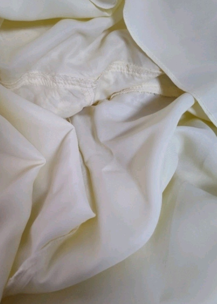 1970s Vtg A La Carte Lace Dress Formal Wedding Sz S 4-6 **See Measurements EUC