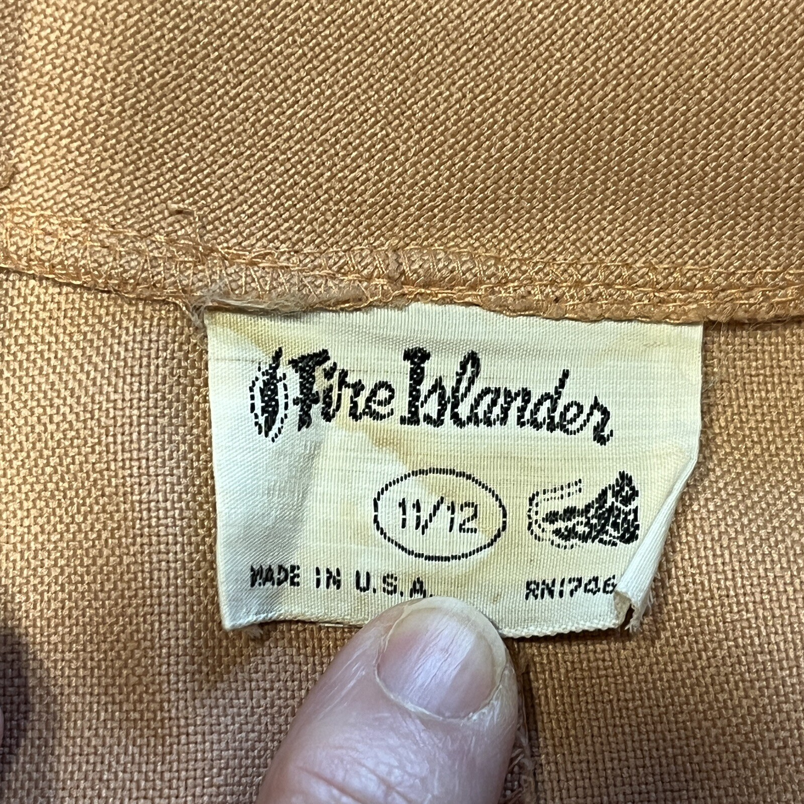 VTG Fire Islander 11/12 Knit Polyester Jacket Blazer Pink Blush USA 70s Retr