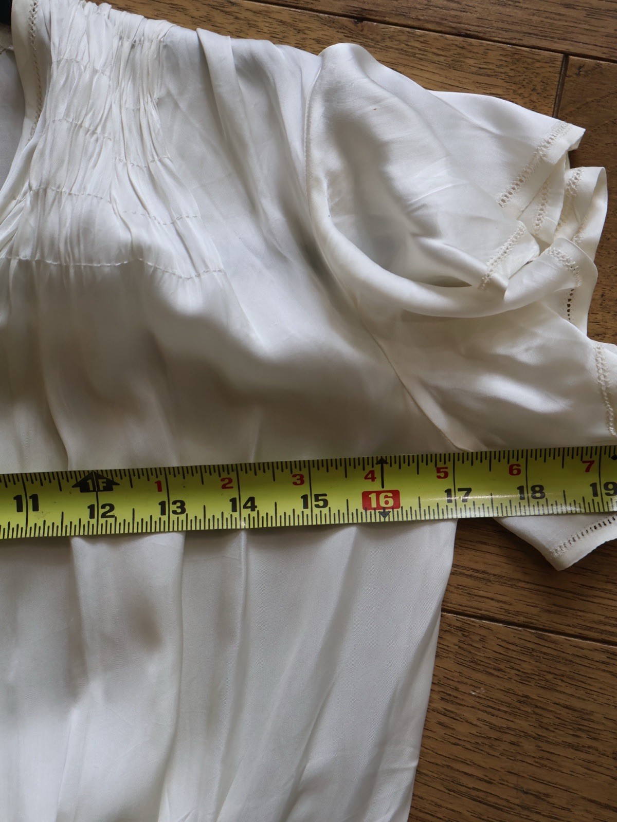 Regal 1930s-1940’s Candlelight Ivory Silk Satin Dress Wedding Gown Bridal Gown