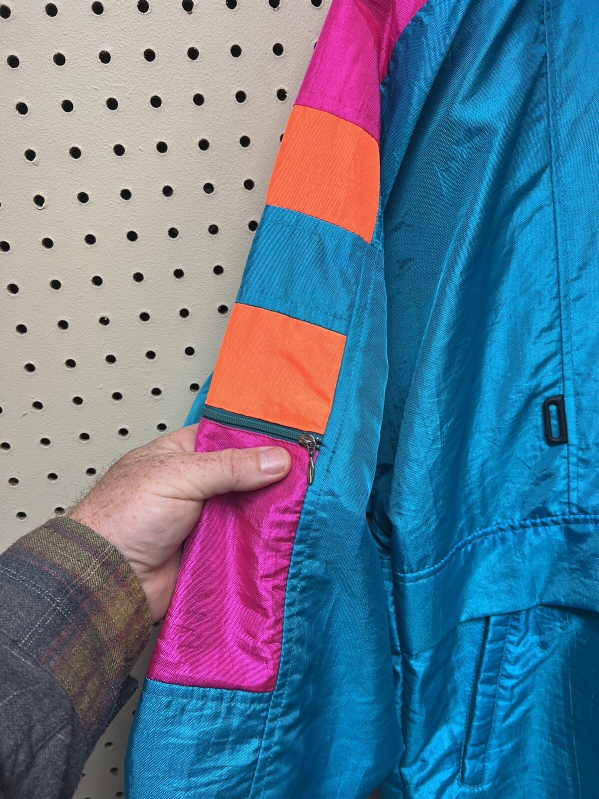 VTG Women’s Colorblock Pullover M SUNBUSTER Ski Jacket Nylon L Roffe Pants